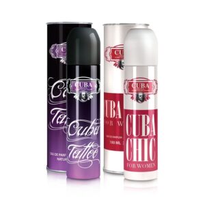 Cuba Chic és Cuba Tattoo 2 X 100ml EDP - Parfüm Neked