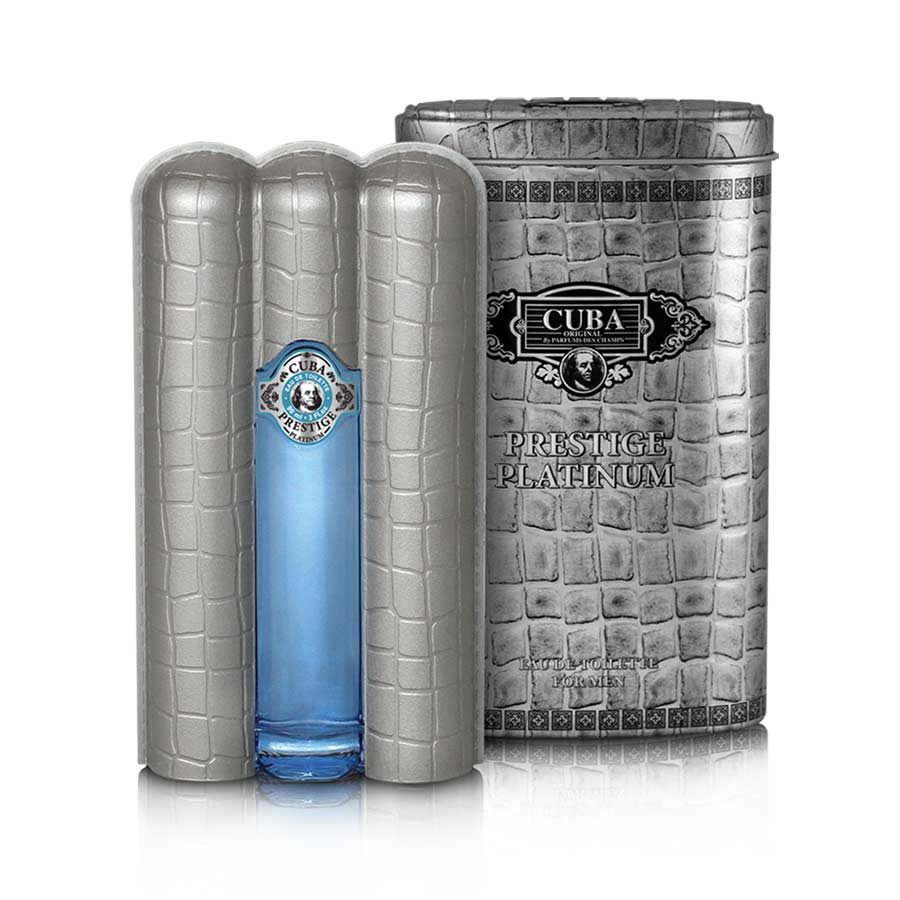 Cuba Prestige Platinum by Cuba, 1.17 oz EDT Spray for Men. Pack of 20 main image 0