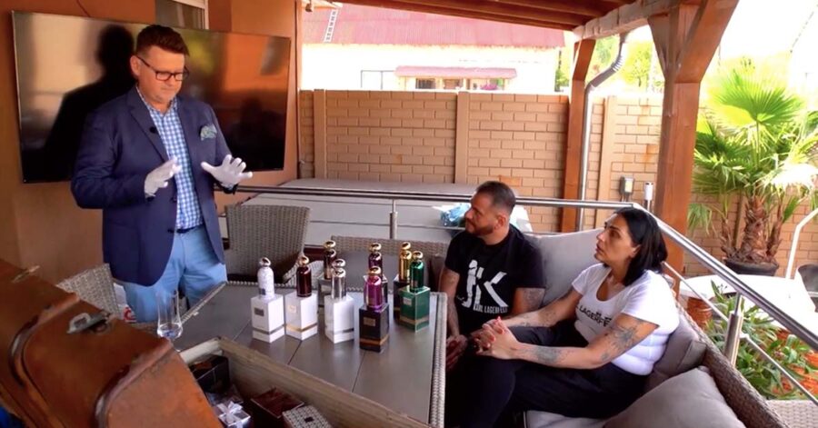 Emilio a parfümmegszállott meglepetés vendégei voltunk Dubai Parfümjeinkkel