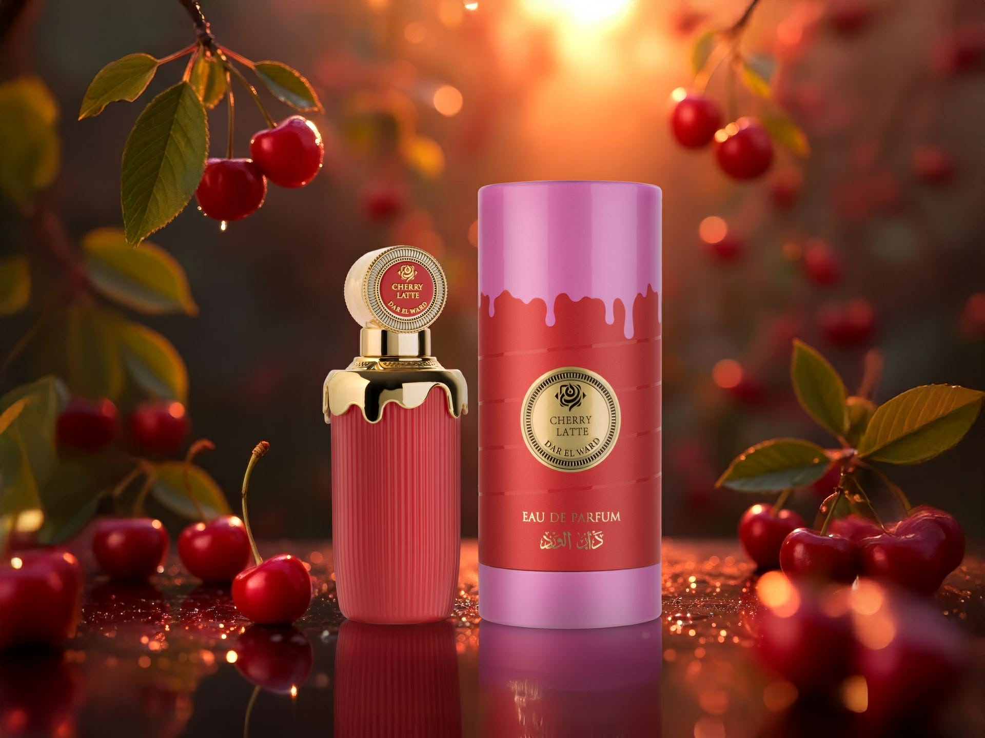 Dar El Ward Cherry Latte 100ml EDP - Image 4