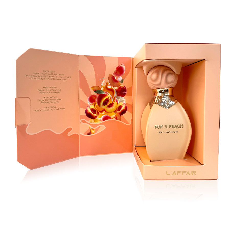L'Affair Pop N' Peach EDP 100 ml – Unisex - Image 3
